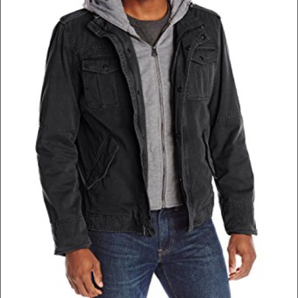levi's Black Utility jacket